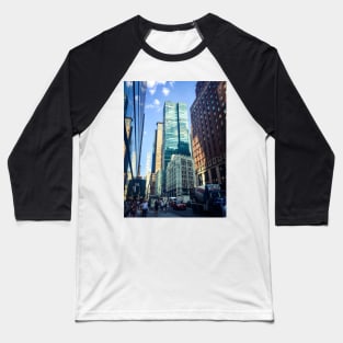 Midtown, Manhattan, NYC Baseball T-Shirt